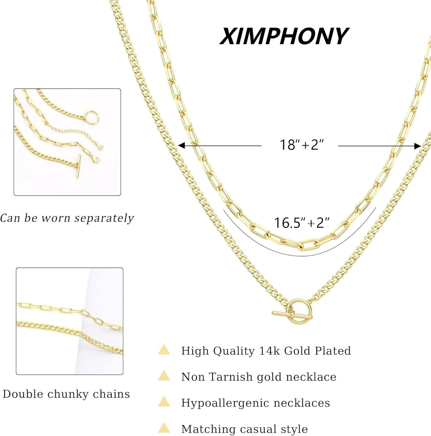 Collana Oro Cuban Link Multistrato