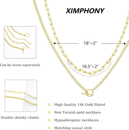 Collana Oro Cuban Link Multistrato