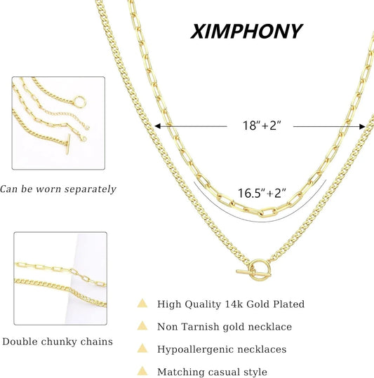 Collana Oro Cuban Link Multistrato