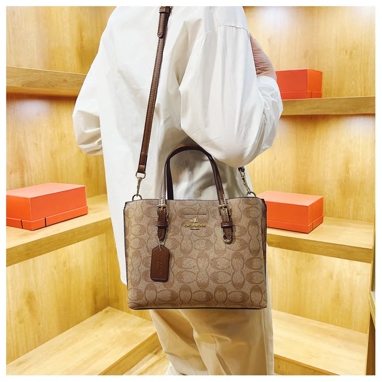 Borsa Stampata Francese 2026 Nuova Borsa a Tracolla Versatile Stile Retrò Lusso Moda Casual Europea e Americana