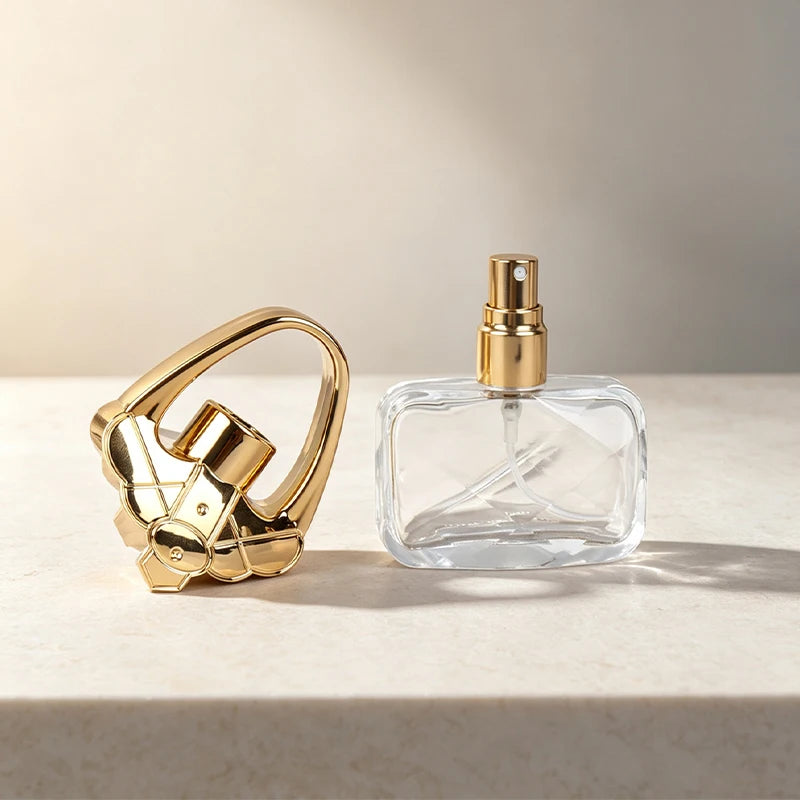 Flaconi per Profumo da 20ML, Flaconi Portatili per Profumo, Flaconi Vuoti, Flaconi Spray, Flaconi di Vetro Vuoti, Flacone da Viaggio con Contagocce a Pressione