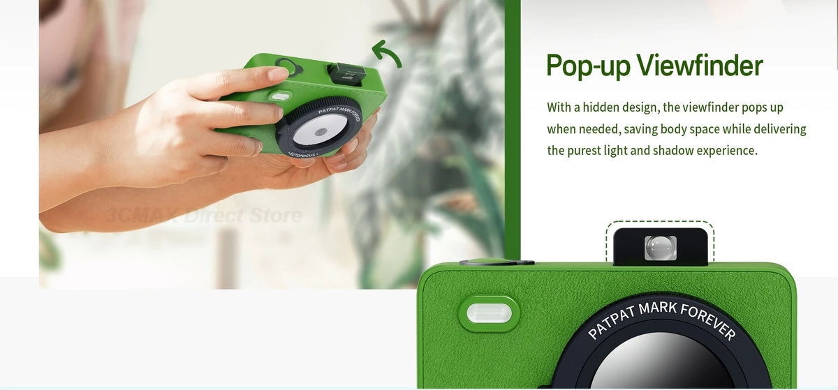 HPRT Z5/Z5S Instant Camera 300DPI Portable Mini Color Photo Printer Instant Camera Machine