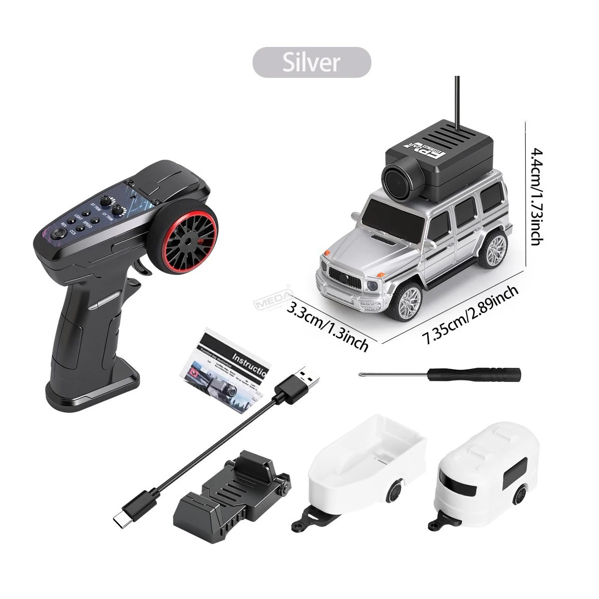 Wltoys 6405/6406 1/64 FPV First Person View Mini RC Car&Runway Mat 2.4GHz Gyroscope Remote Control Car with HD Camera Racing Toy