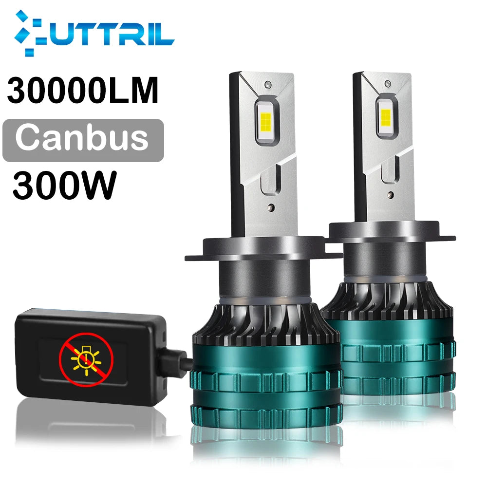 Kit Lampadine LED Canbus H4 H7 300W 30000LM