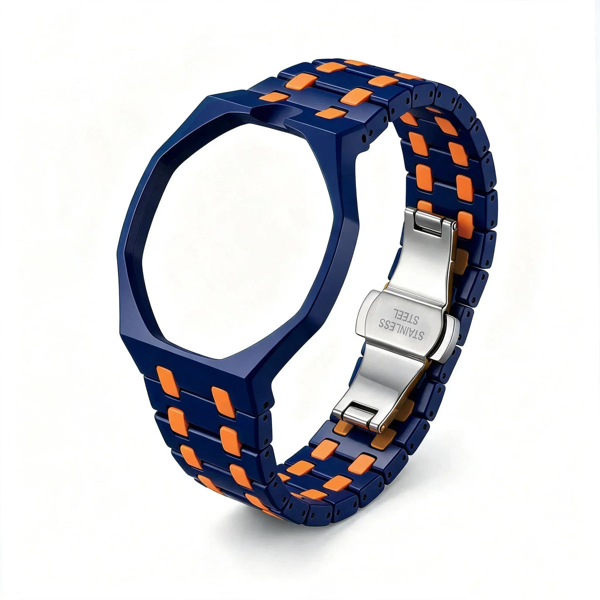 Kit di Modifica Leggero per Cinturino Orologio, Aggiornamento Bioceramico, Kit Cinturino e Cassa POP per Swatch X AP Royal Pocket