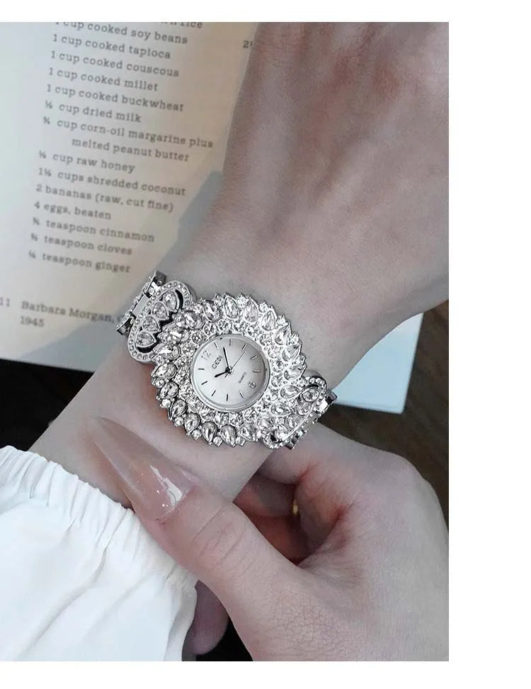 GEDI Orologi da donna Cielo stellato Bracciale alla moda Madre - di - Perla Regali da donna di lusso squisiti Orologio al quarzo da donna