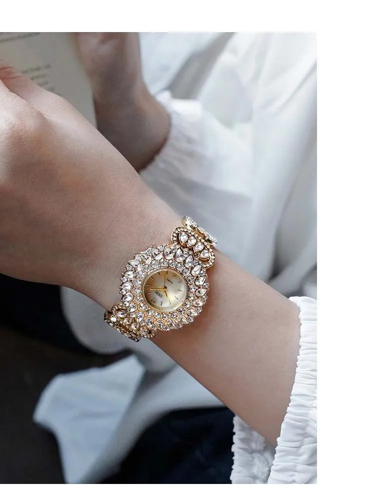 GEDI Orologi da donna Cielo stellato Bracciale alla moda Madre - di - Perla Regali da donna di lusso squisiti Orologio al quarzo da donna