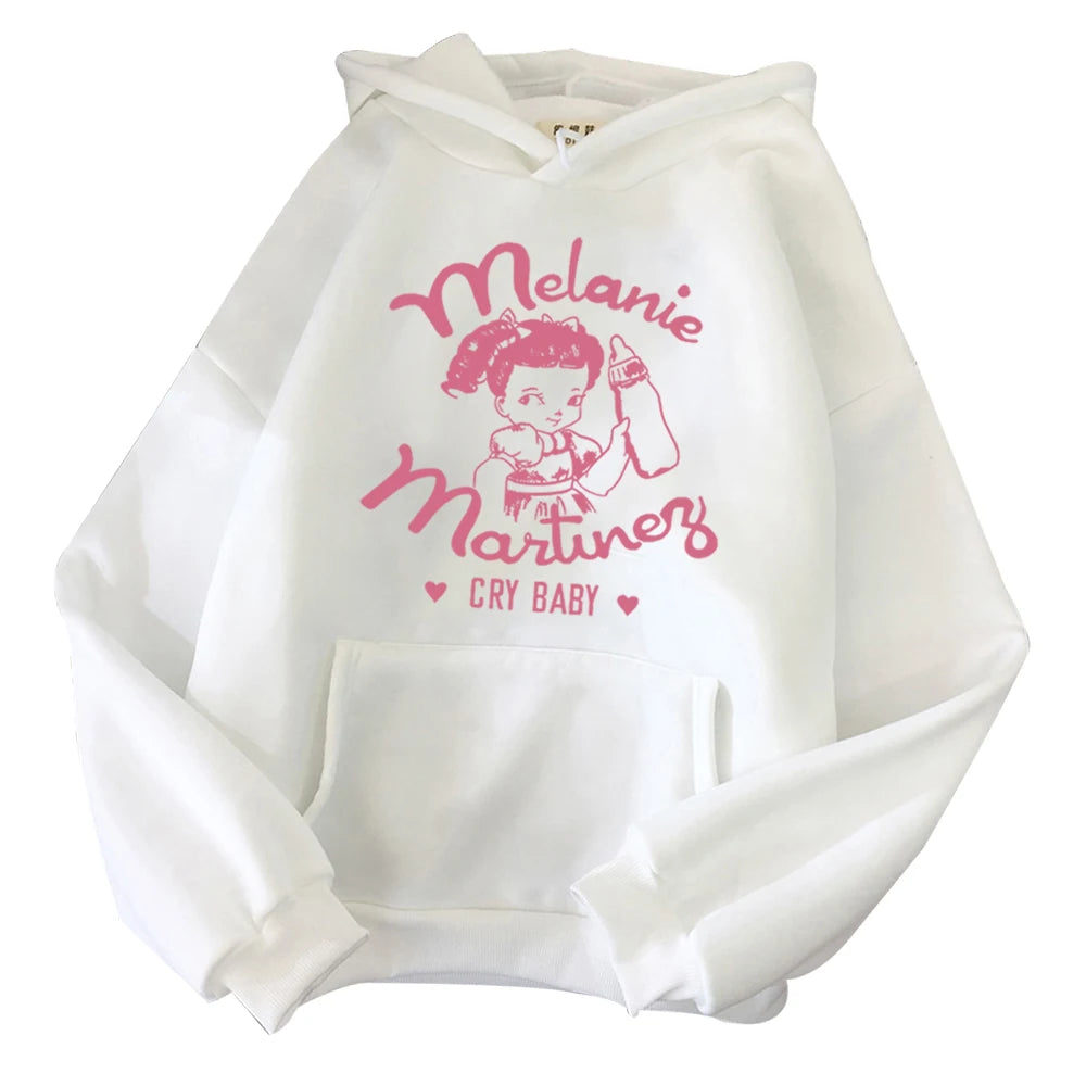 Felpa con cappuccio Melanie Martinez Felpa Cry Baby Moda Harajuku Felpe con cappuccio Hip Hop unisex