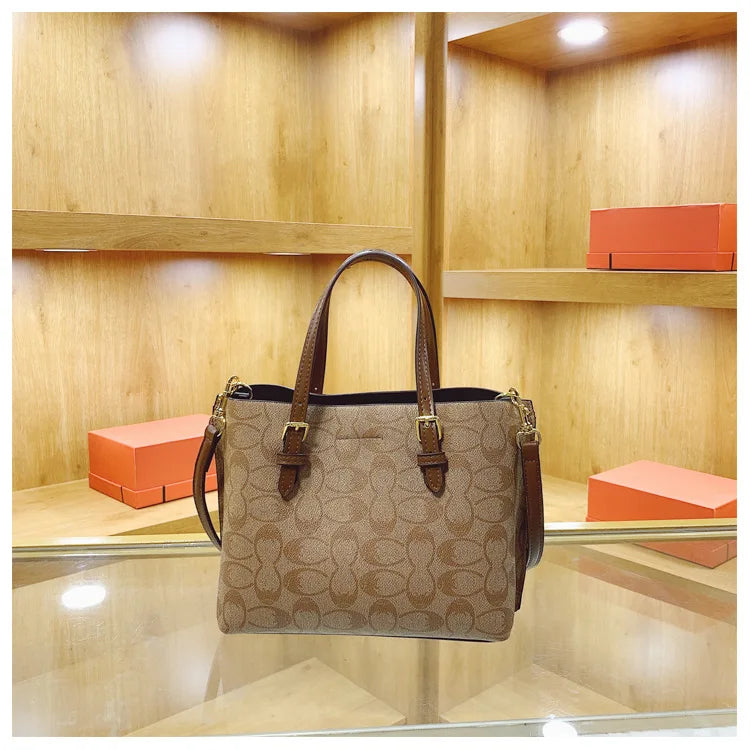 Borsa Stampata Francese 2026 Nuova Borsa a Tracolla Versatile Stile Retrò Lusso Moda Casual Europea e Americana