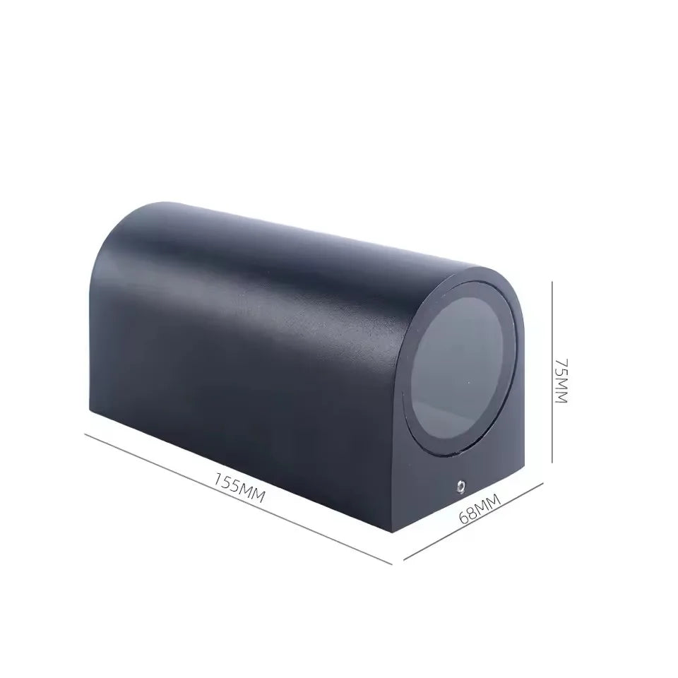 GU10 Base Outdoor Waterproof Wall Lights Garden Porch Wall Lighting LED Wall Lamps AC86-265V Indoor Bedroom Bedside Decorati