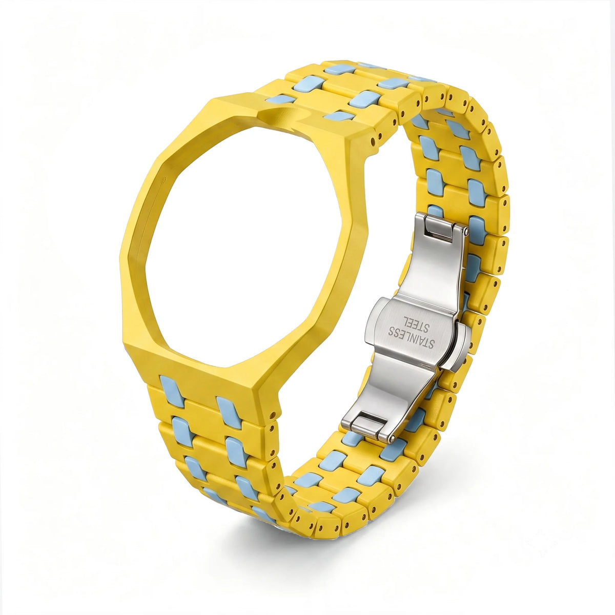 Kit di Modifica Leggero per Cinturino Orologio, Aggiornamento Bioceramico, Kit Cinturino e Cassa POP per Swatch X AP Royal Pocket