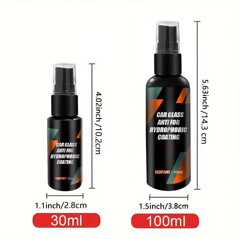 Spray Idrorepellente Nano per Vetri Auto Anti-Pioggia