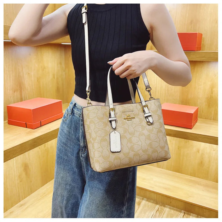 Borsa Stampata Francese 2026 Nuova Borsa a Tracolla Versatile Stile Retrò Lusso Moda Casual Europea e Americana