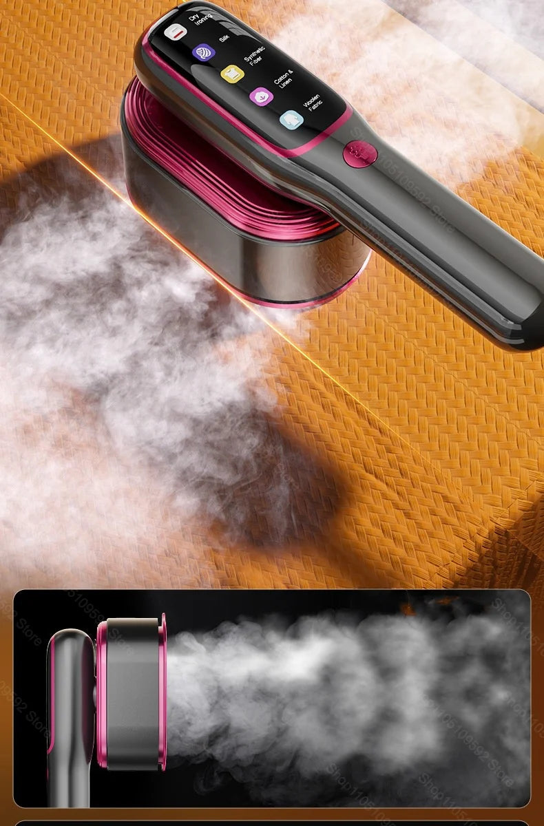 Ferro da stiro a vapore portatile Piroscafi per indumenti Stiratura Macchina multifunzionale Stiratrice portatile da viaggio Stiratrice per indumenti