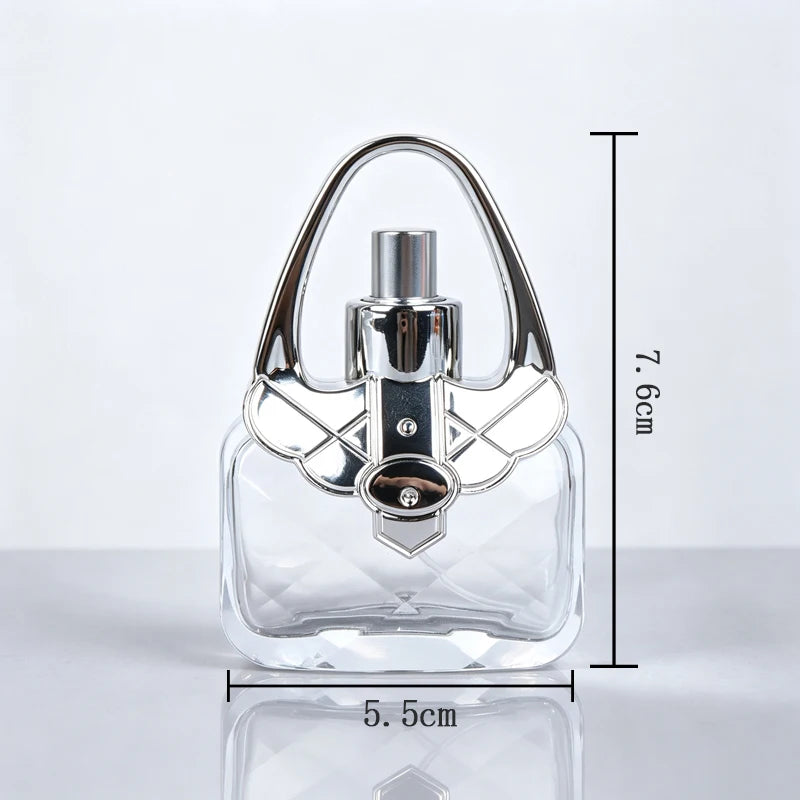 Flaconi per Profumo da 20ML, Flaconi Portatili per Profumo, Flaconi Vuoti, Flaconi Spray, Flaconi di Vetro Vuoti, Flacone da Viaggio con Contagocce a Pressione
