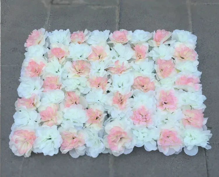 40X60CM Creative Artificial flower rose Flower wall wedding Artificial plants Background wall Christmas silk Modern decoration