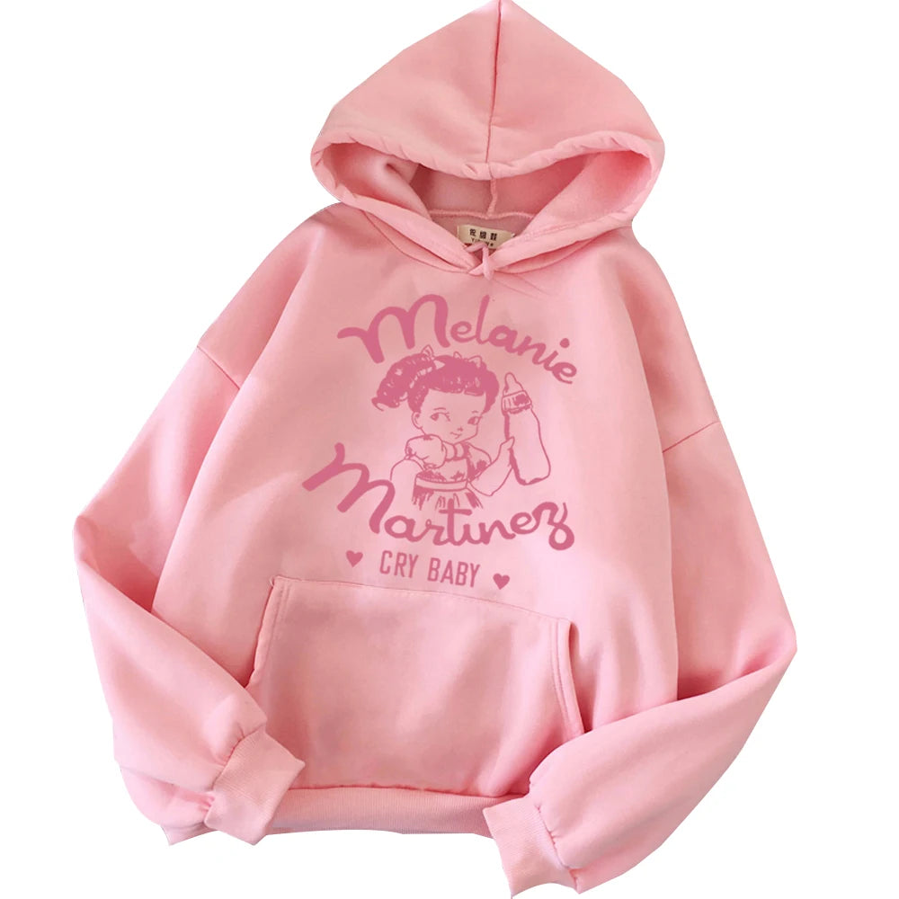 Felpa con cappuccio Melanie Martinez Felpa Cry Baby Moda Harajuku Felpe con cappuccio Hip Hop unisex