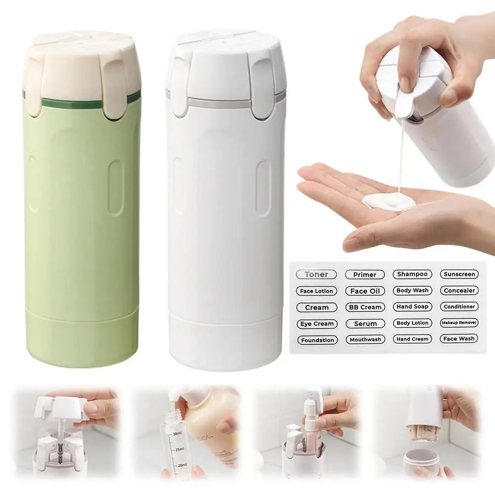 Flaconi da Viaggio Silicone Portatili 2pz
