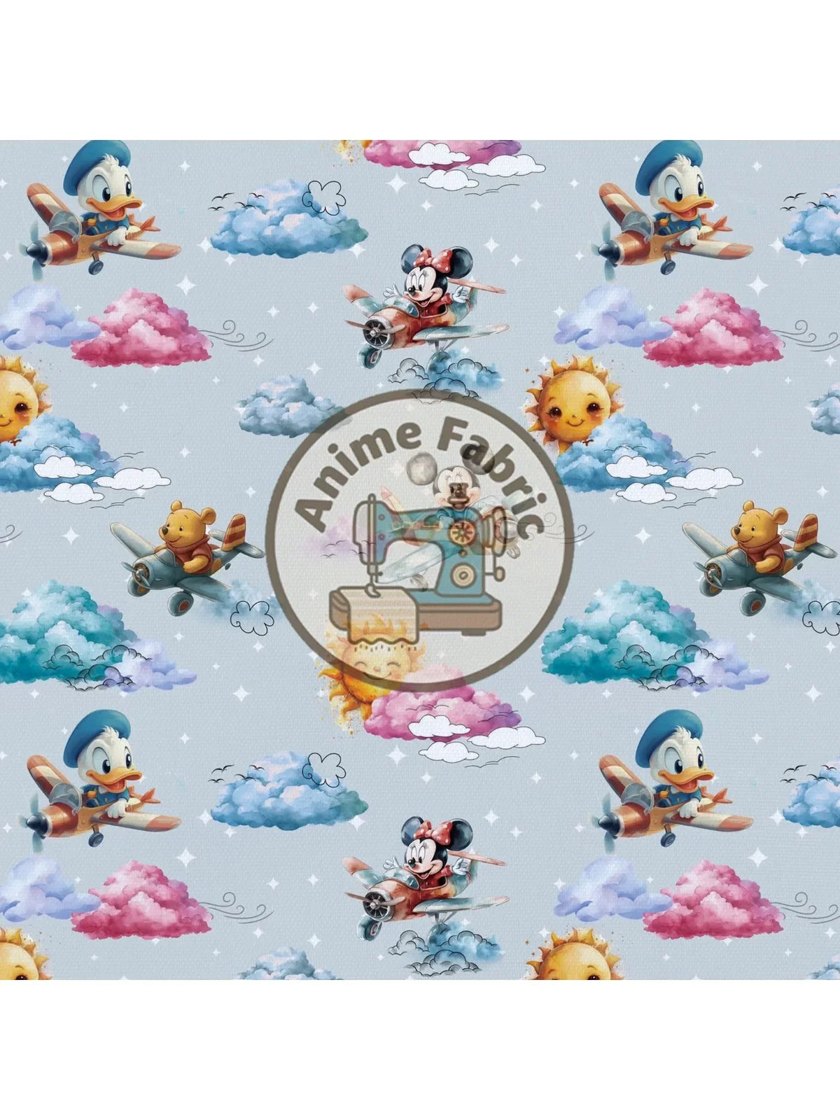 140x50CM Cartoon printed fabric  DIY star wars Cartoon Polyester/100Cotton/satin Fabric Patchwork Tissue Kid Sewing Doll Curtain