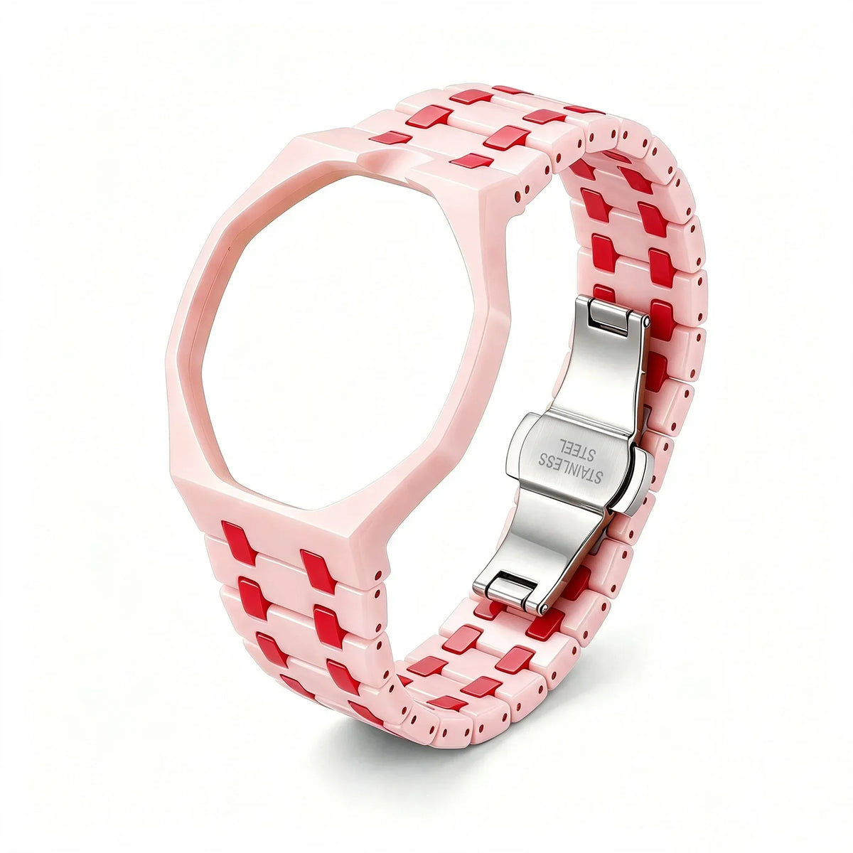 Kit di Modifica Leggero per Cinturino Orologio, Aggiornamento Bioceramico, Kit Cinturino e Cassa POP per Swatch X AP Royal Pocket