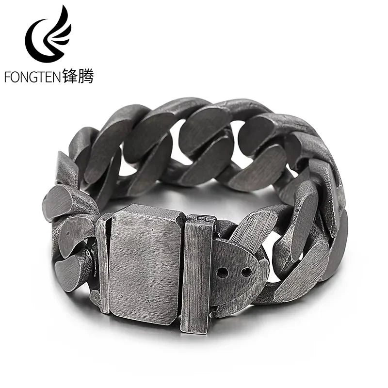 Bracciale Uomo Cubana Biker