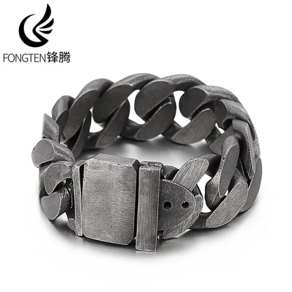 Bracciale Uomo Cubana Biker