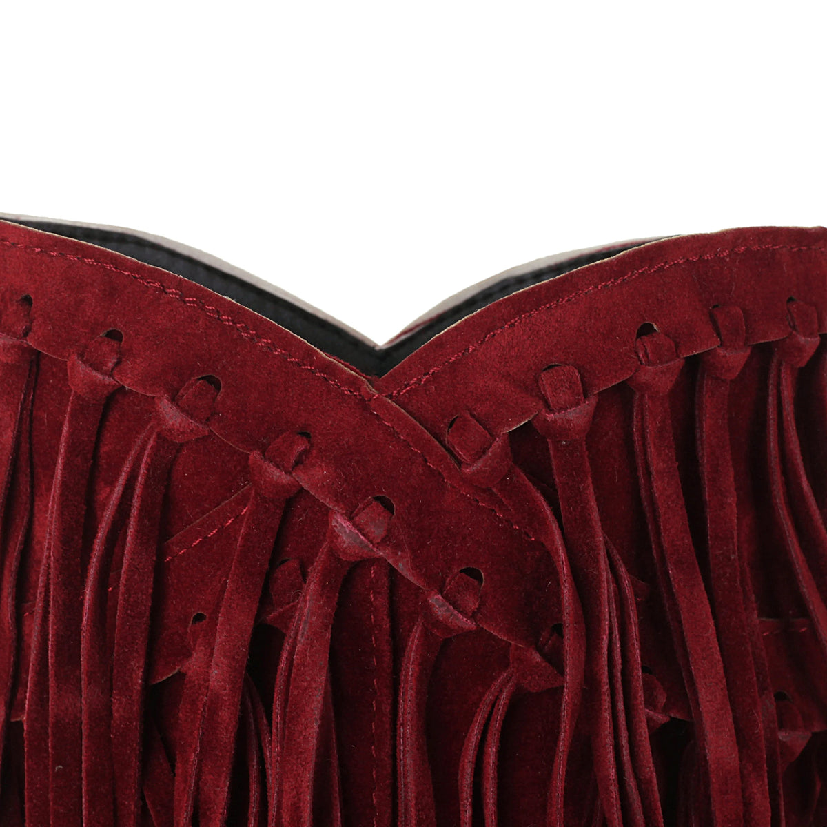 Scarpe da donna primavera e autunno moda nuovo stile Sexy stivali da donna al ginocchio floccato punta tonda frangia alta 3cm plus size 34-48