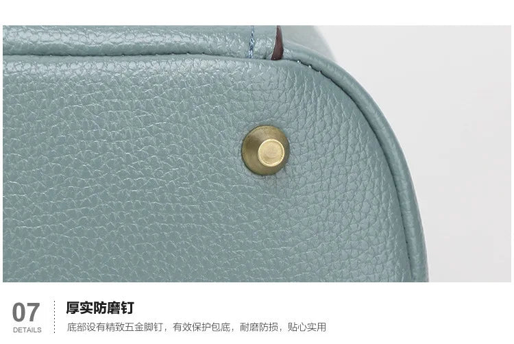 2026 Borse da donna solide di nuova moda Borse a tracolla da donna in pelle Pu di design europeo Borsa a tracolla di lusso di marca per ragazza femminile