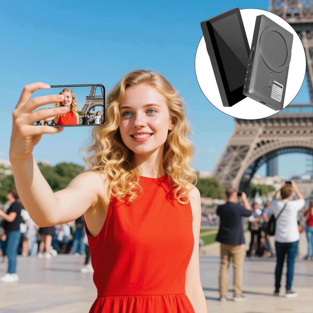 Schermo Wireless per Vlogging con Monitor Selfie