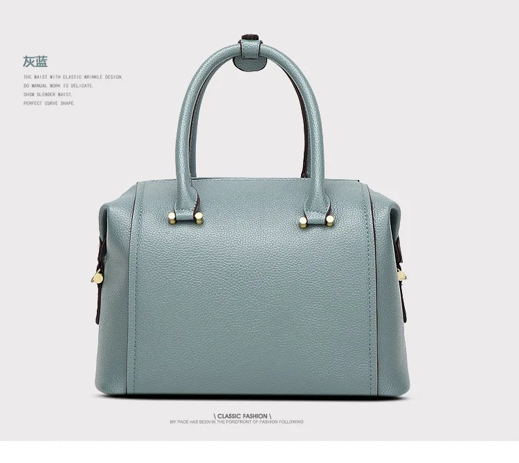 2026 Borse da donna solide di nuova moda Borse a tracolla da donna in pelle Pu di design europeo Borsa a tracolla di lusso di marca per ragazza femminile