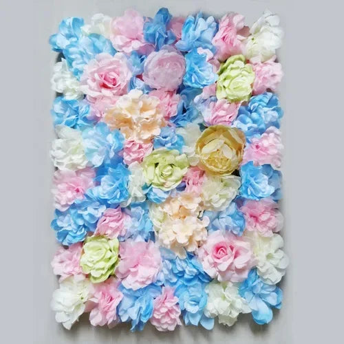 40X60CM Creative Artificial flower rose Flower wall wedding Artificial plants Background wall Christmas silk Modern decoration