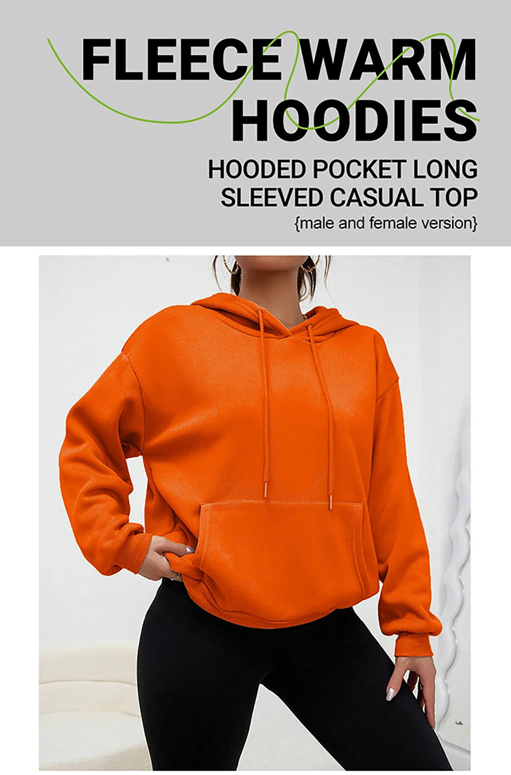 Felpe con Cappuccio Stampate Pretty Girls Club, Pullover Caldi in Pile Sportivi da Jogging per Donne, Felpe Invernali Larghe, Abbigliamento Casual con Tasche