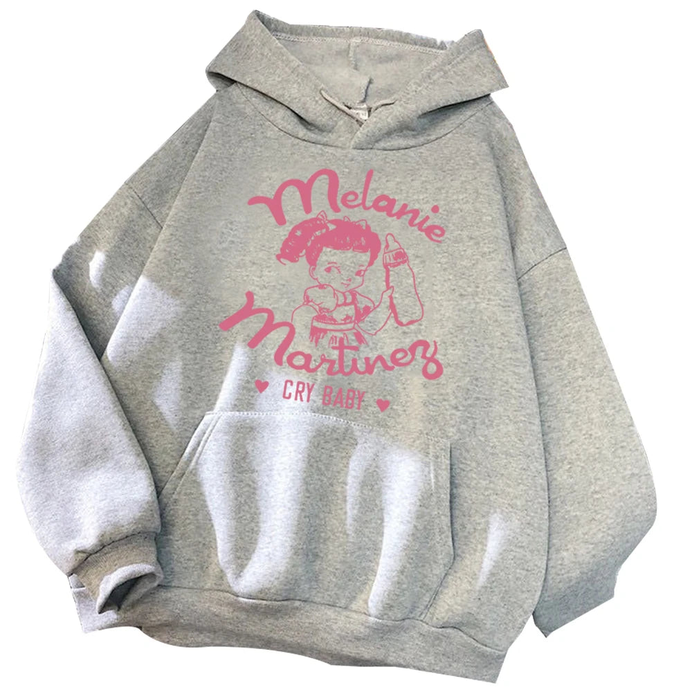 Felpa con cappuccio Melanie Martinez Felpa Cry Baby Moda Harajuku Felpe con cappuccio Hip Hop unisex