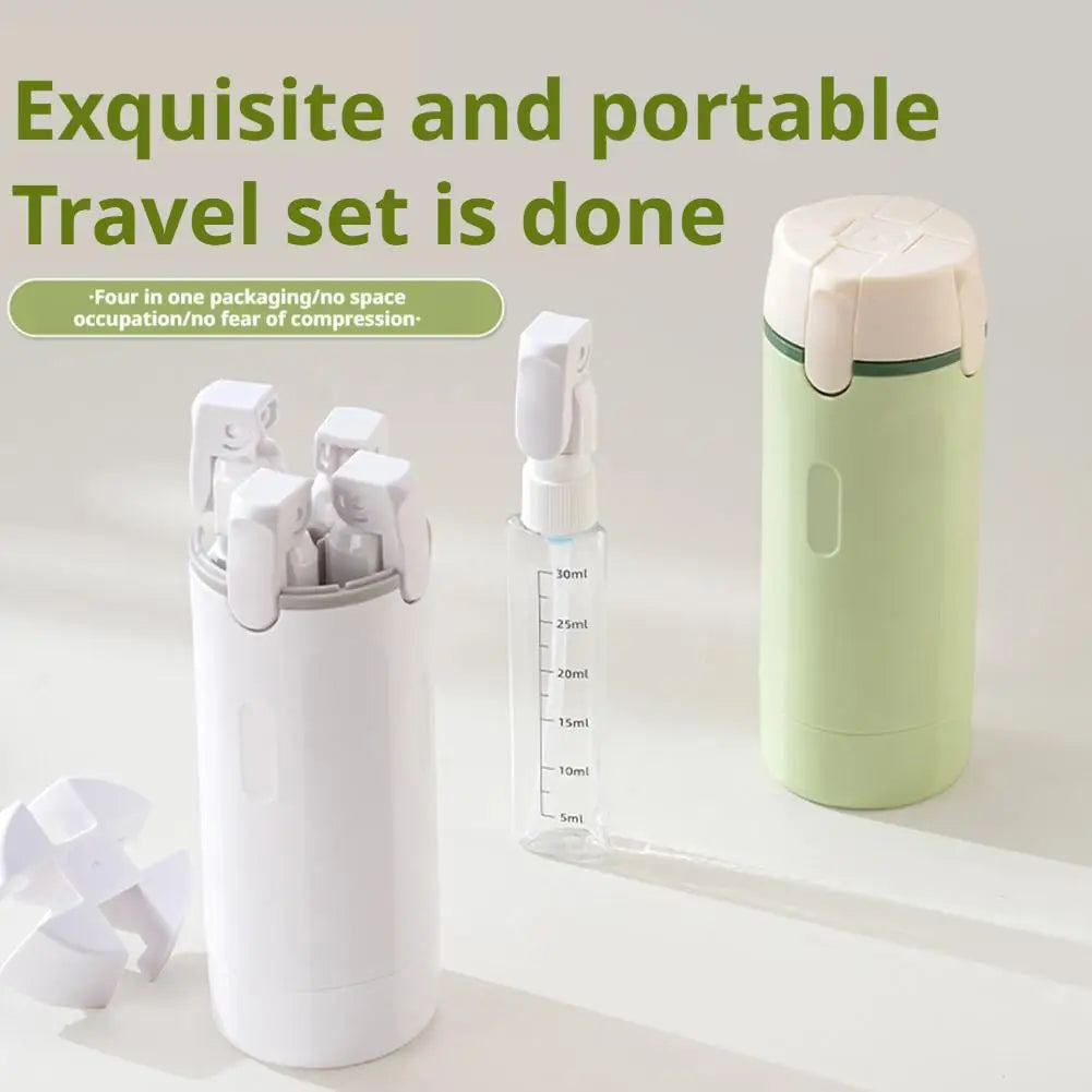 Flaconi da Viaggio Silicone Portatili 2pz