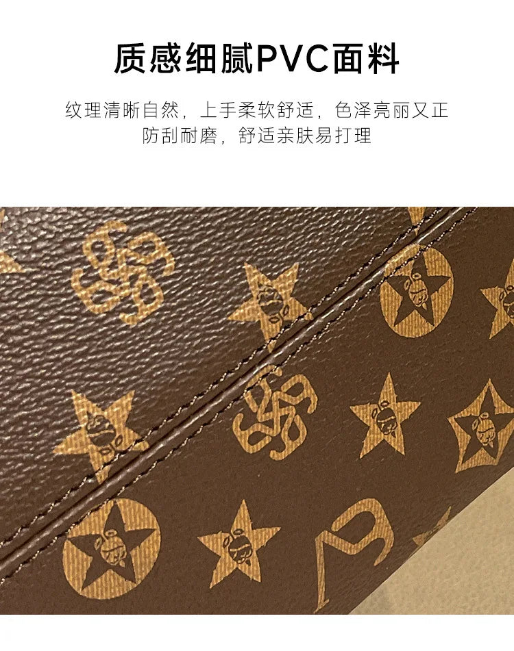 Borsa a Tracolla in Pelle per Donna, Borsa Messenger di Lusso di Marca Famosa, Design Classico ed Elegante