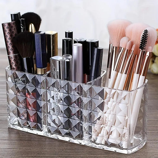 Organizer Trucco Acrilico con Scomparti