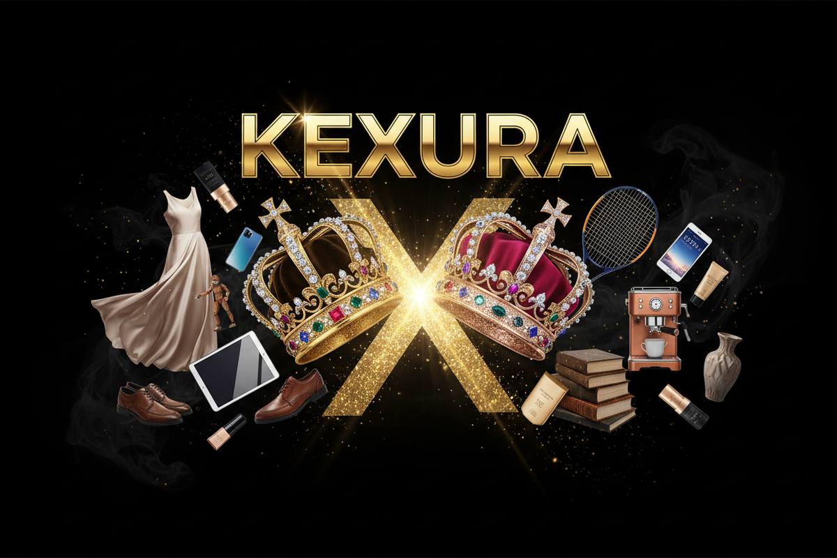 Banner KEXURA corone Re e Regina