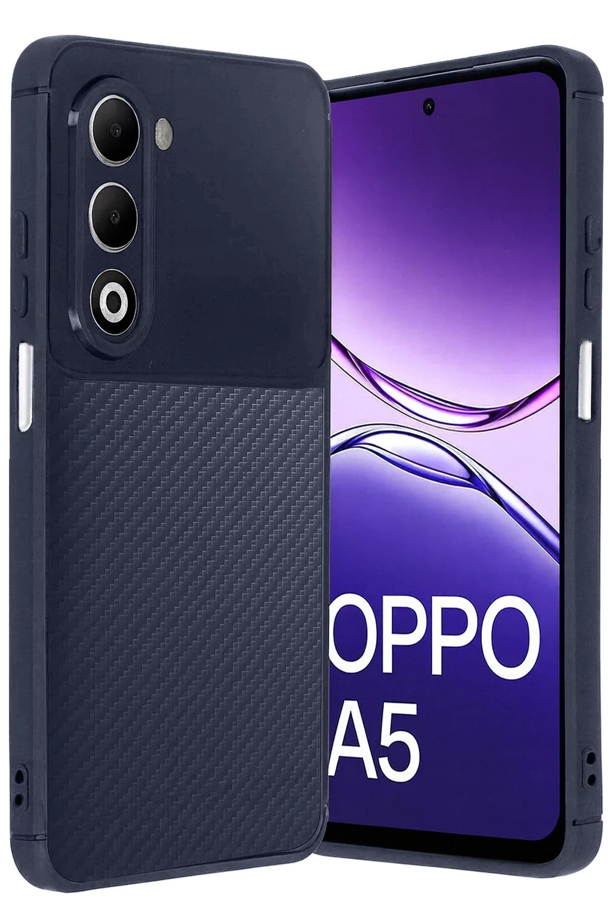 Cover Oppo A5 Texture Carbon