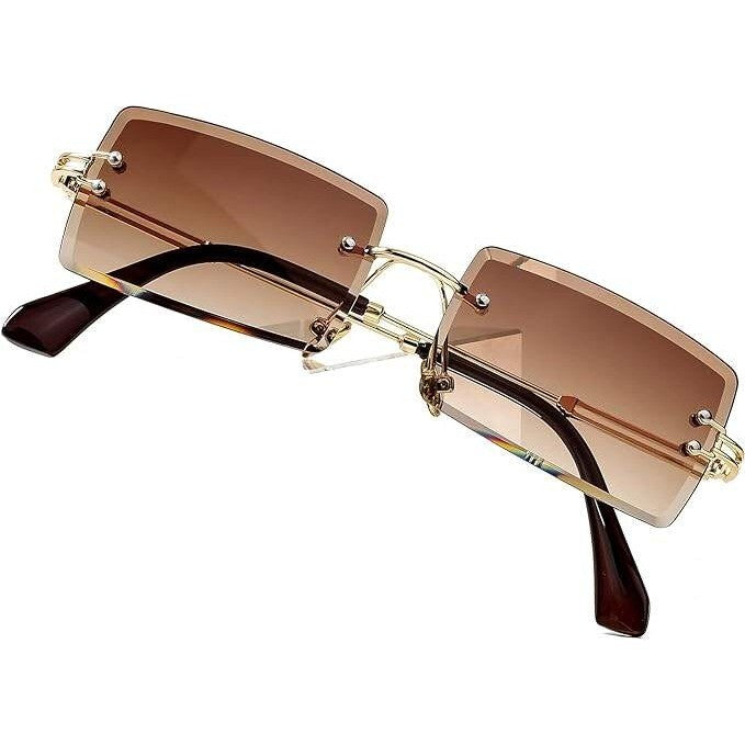 Occhiali da Sole Senza Montatura Stile Luxury