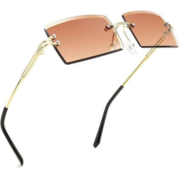 Occhiali da Sole Senza Montatura Stile Luxury